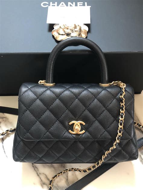 chanel coco handle mini price 2018|Chanel coco top handle small.